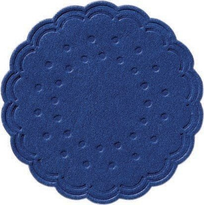 Duni Untersetzer 8lagig Tissue Uni dunkelblau, ø 7,5 cm, 250 Stück