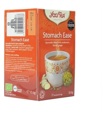 Yogi Tea Stomach Ease 17bag (Pack of 6)