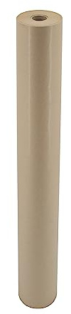 IMBALLAGGI 2000 - Rotolo Carta da Pacchi Kraft Liscia 100cmx200Mt 40gr/mq - Ideale per Regalo, Fai da Te, Verniciatura, Confezioni e Imballaggio Spedizioni Resistente