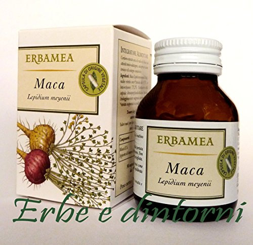 MACA 50 capsule da 505 mg. Afrodisiaco, stress, convalescenza, stanchezza fisica e mentale