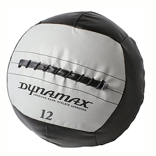 Dynamax 12lb Soft-Shell Medicine Ball Standard Black/Grey