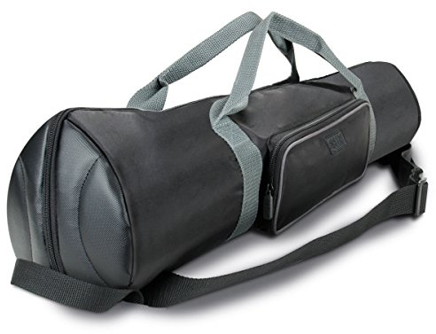 USA Gear Etui Housse de Transport à Fermeture Eclair pour Trépied Entre 53 et 88.9 cm, Sac à Bandoulière Ajustable avec Poche de Rangement pour Accessoires Appareils Photo Professionnels