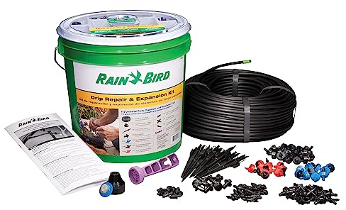 Rain Bird DRIPPAILQ - Kit de reparación y expansión de riego por goteo, verde