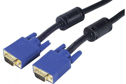 Cable VGA 3 m negro oro