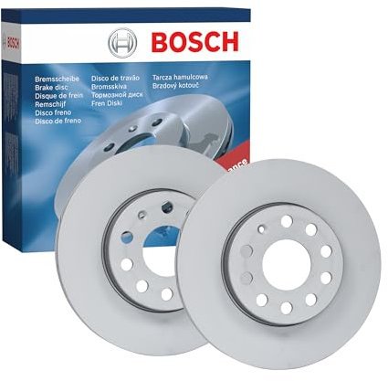 Bosch BD2186 Discos de freno, certificación ECE-R90, 1 juego de 2 discos