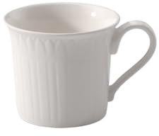 Villeroy & Boch Cellini Taza, 200 ml, Porcelana Premium, Blanco