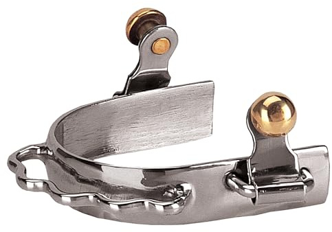 Weaver Leather Damen Barrel Horse Sporen, Silber, Damen, 1 Paar