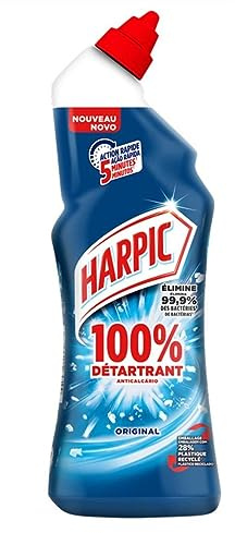 Harpic Gel WC 100% Détartrant 5 min Chrono - 750ml