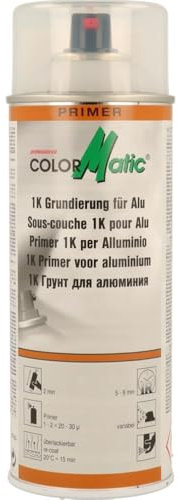 ColorMatic 190278 1K Grundierung für Alu 400 ml, lichtgrau