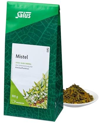 Salus - Mistel Tee - 1x 100 g Beutel - lose - Arzneitee -Visci albi herba - zu Unterstützung der Kreislauffunktion - bio