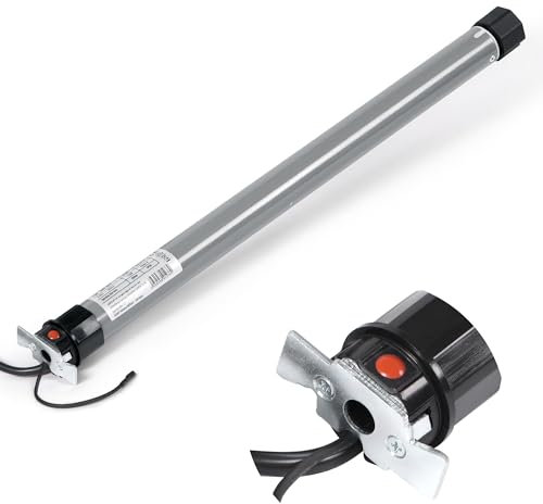 jarolift Elektronischer TDEF 10/14 Funk Rollladenmotor Funk-Rohrmotor, SW40, Zugkraft 27 kg, Komplettset, Blockiererkennung, Überlastungsschutz