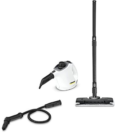 Kärcher SC 1 Premium Limpiador portátil 0,25 L Negro 1200 W - Vapreta (Limpiador portátil, 0,25 L, 4 m, Negro, 1200 W, 220-240 V)