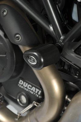 R&G Sturzpads - Aero Style für Ducati Diavel