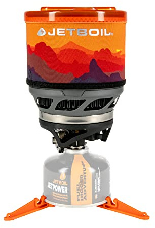 Jetboil MiniMo Camping- und Rucksackkochsystem mit einstellbarer Wärmekontrolle