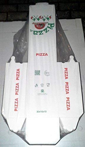 Dittmeier Calzone Box, Calzone Karton, Pizzabox Italien, 30x16x10 cm, 200 Stück Pizza