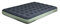 Bo-Camp Luftbett Velours Air-XL 2 – 2 Personen - 200 x 140 x 23 cm, Grün/Grau