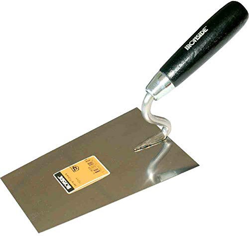 Ironside 160216 Stukkateurkelle, rostfrei, gebogen180mm gebogener Hals