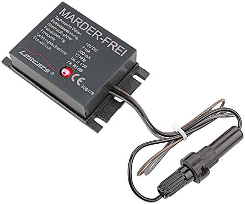 Lescars Prodotti Anti-roditori - Paura di martora: Difesa Contro Le martore per Una Facile Installazione in Macchina (Repellente per martore, Senza martore, Marten Terrier per Automobile)