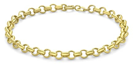 Carissima Gold Damen Hollow Rund Belcher Armband 9k(375)