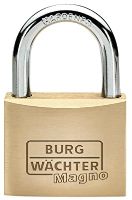 Burg-Wächter Vorhangschloss Magno 400 E, 30 mm SB, 1 Stück,400 E 30/2 SB