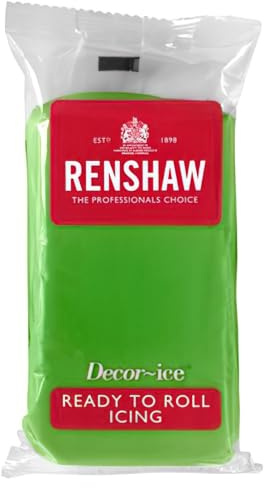 Renshaw, Zuckerpaste, grün, 250 g