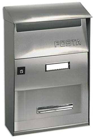 Alubox 2726010 Ft-Lettera Boite aux lettres en inox 22 x 11 x 32 cm