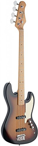 Stagg SBJ-50 SB Custom J Bass Guitar sunburst
