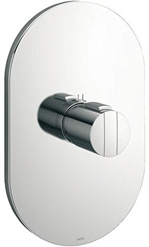 Ideal Standard A5585AA JADO Unterputz-Zentral-Thermostat Batterie NEON Chrom