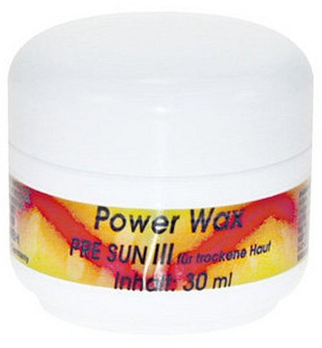 BZS Power Wax Pre Sun III 30ml Wachs für Gesicht und Dekolleté, Mittel bis Dunkel, Nourishing and skin-preparing, Beschleunigt und intensiviert die Bräune