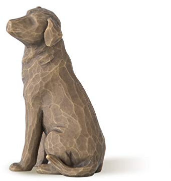 Willow Tree Love My Dog Dark Figurine