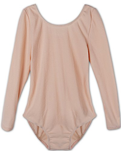 TiaoBug Mädchen Ballett Body Trikot Kinder Kurzarm Langarm Ballettanzug Turnanzug Trikot Gymnastikanzug