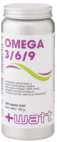 Omega 3/6/9 - Utile a Compensare le Carenze di Omega 3 - Formato: 180 perle