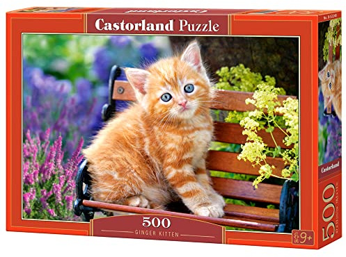 Castorland B-52240-2 - Ginger Kitten, Puzzle 500 Teile