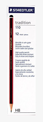 Staedtler 12 x Bleistift Tradition H