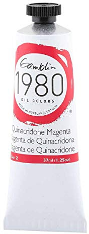 Gamblin 1980 - Oelfarbe - Quinacridone Magenta - 37 ml