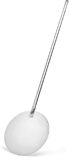 DE BUYER -3290.31 -pelle a pizza tout inox ronde ø 31cm, Blanc