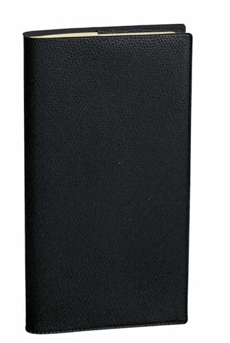 Quo Vadis - Agenda - Spiralé - 2026 - Italnote S Prestige - Semainier Horizontal - Français - Impala - Noir - 12 mois et 1/2 de mi-décembre à décembre - 8,8x17 cm