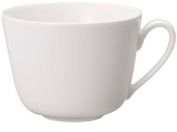 Villeroy & Boch Twist White Tasse, 200 ml, Höhe: 7 cm, Premium Porzellan, Weiß