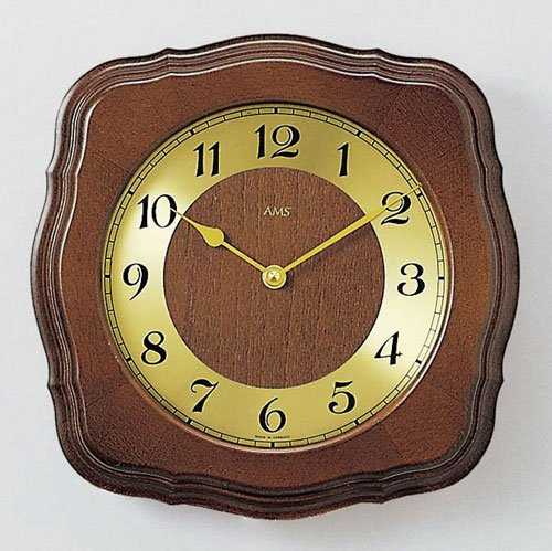 Wanduhr mit batteriebetriebenem Quartzwerk AMS 5862/1
