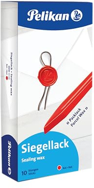 Pelikan 361220 - Siegellack 60 / 10 rot
