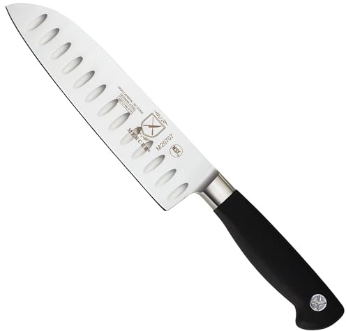 Mercer Culinary M20707 Genesis 7-Inch Santoku Knife,Black