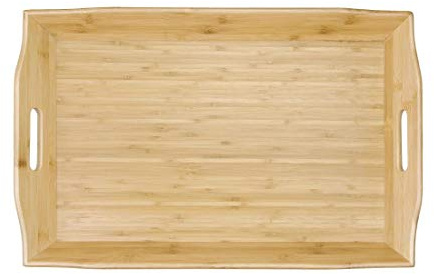 Olympia Bambus-Butler-Tablett - 584x381x76mm 23x15x3