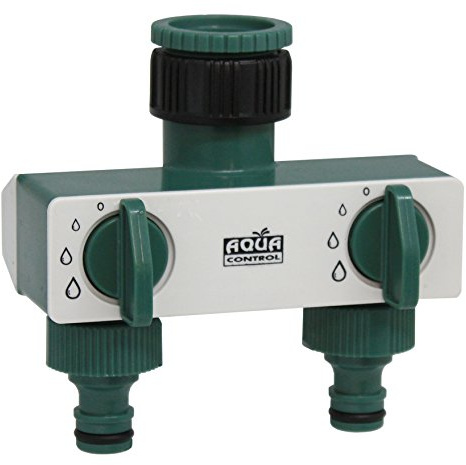 Aqua Control Quality ferreteria plus M292599 Derivacion para grifo de 1 ¾ 2 salidas con acople rapido