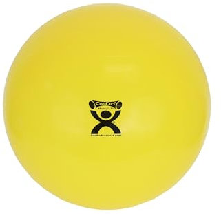 CanDo Gymnastikball - cando Trainingsball - Sitzball, Durchmesser 45 cm, gelb, Ø 45cm