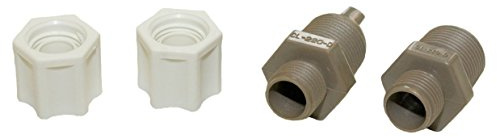 Hayward CLX220EA CL 200 Series Clapet Anti-Retour pour Alimentation Chimique de Piscine et Adaptateur de raccord d'entrée