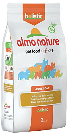 Almo Nature Holistic Maintenance Trockenfutter für Katzen mit frischem Huhn 2Kg