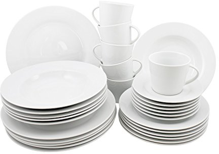 Retsch, Arzberg, bordsservis Klassisk, porslin, 330030301, Porslin, 1 Set (30-teilig)