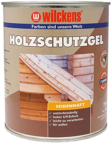 Wilckens Holzschutz-Gel für Außen, 750 ml, Mahagoni