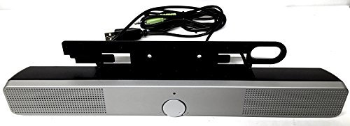 HP Silver Flat Panel Speaker Bar – Altavoces Multimedia para PC – 2 W (RMS)