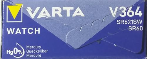 VARTA pILES bOUTON Lot de 10 - V364